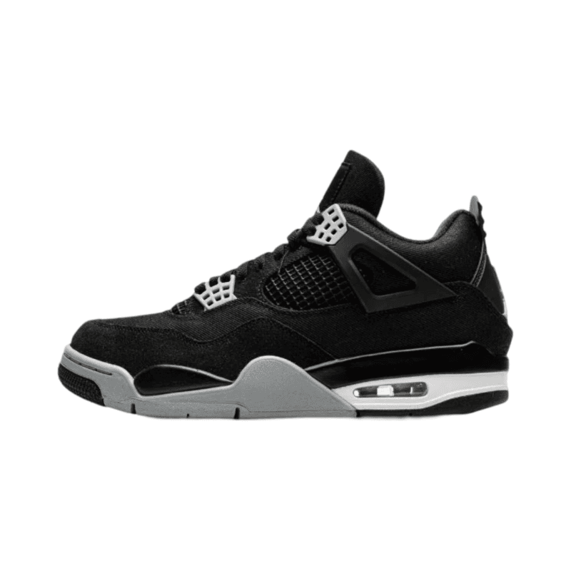 JORDAN 4 RETRO 'BLACK CANVAS'