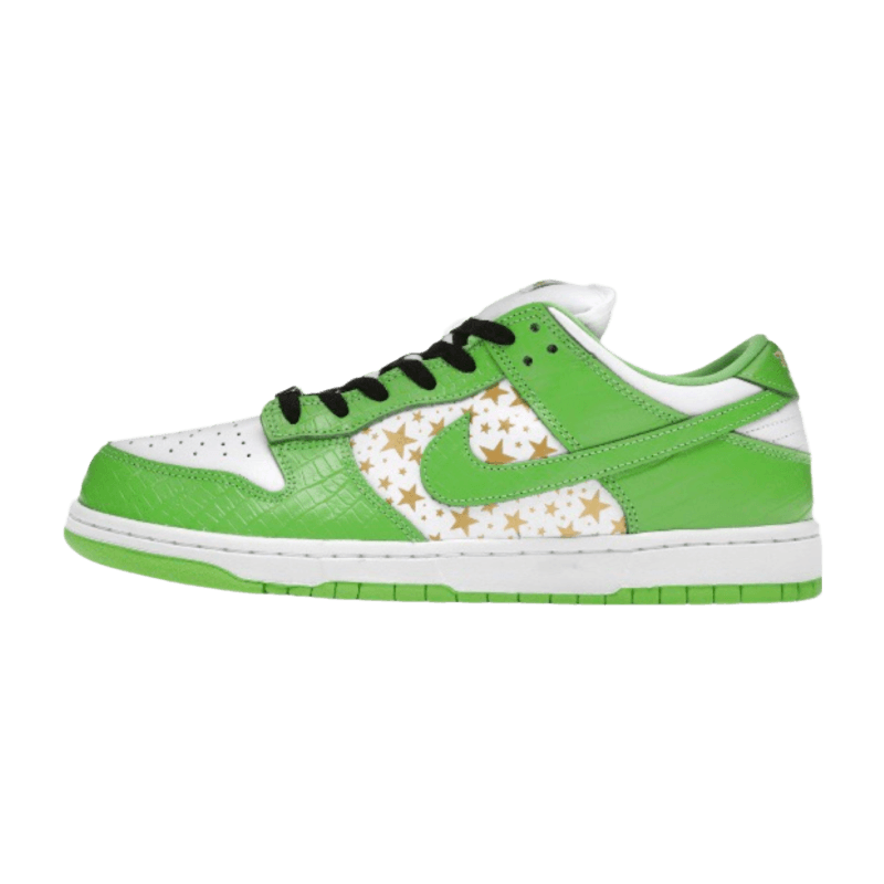 Supreme X Nike SB Dunk Low Mean Green