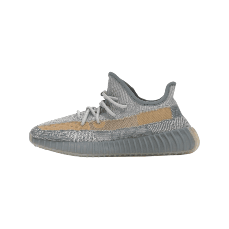 Adidas Yeezy Boost 350 V2 Israfil Grey Yellow Shoes FZ5421