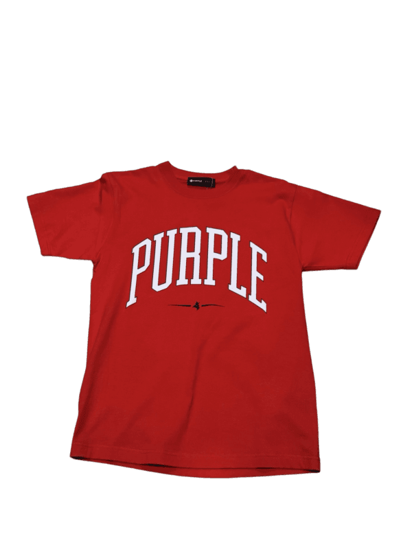 Camisa Purple 'Red Logo"