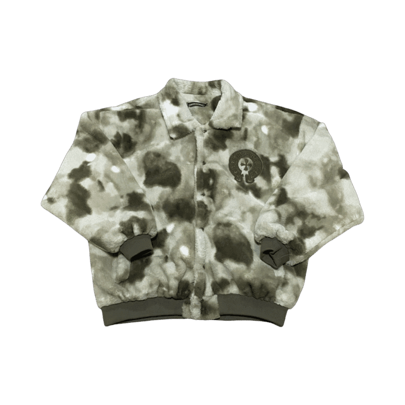 Chrome Heart "Green Fur" Coat