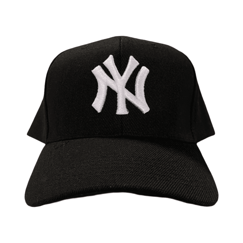 NY Yankee White Logo Hat