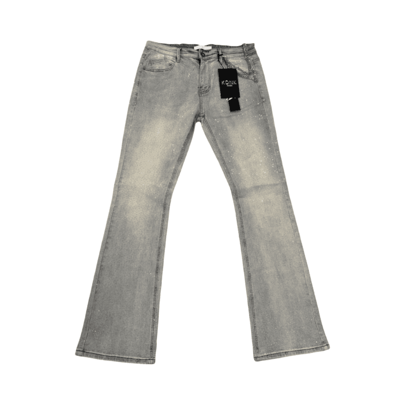 Kdnk Denim "Blue Flare Rhinestones"